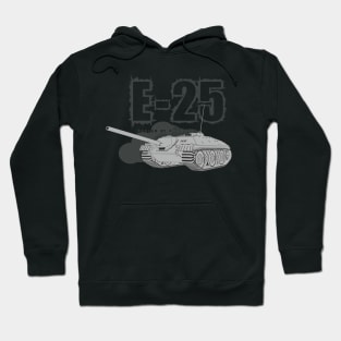 German tank destroyer E-25 Hoodie